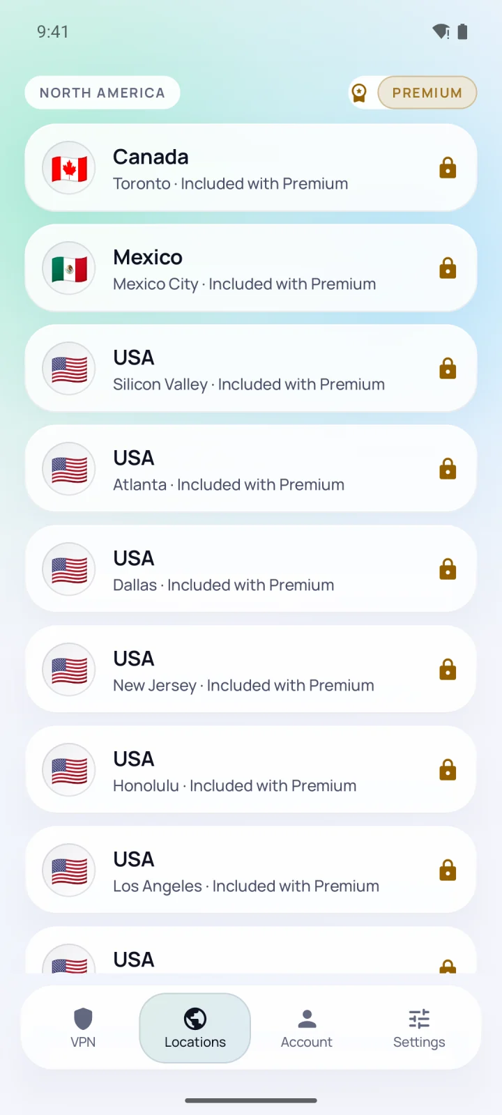 33 locations, 6 continents Locations in North America: Canada, Mexico and the USA